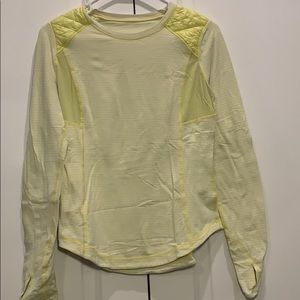 LULULEMON long sleeve reflective top